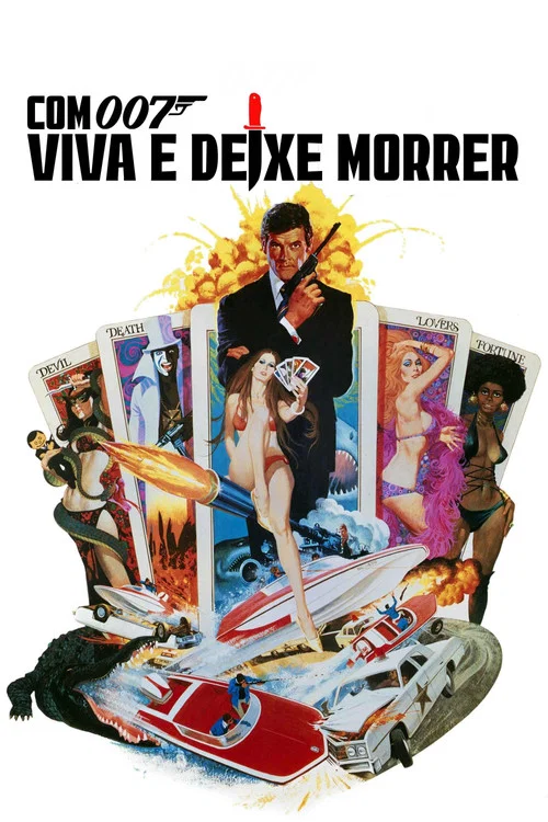Pôster de Com 007 Viva e Deixe Morrer