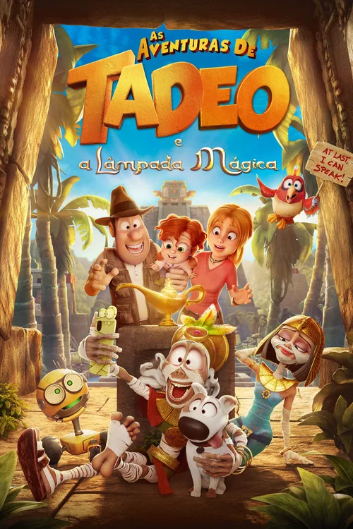 Pôster de As Aventuras de Tadeo e a Lâmpada Mágica