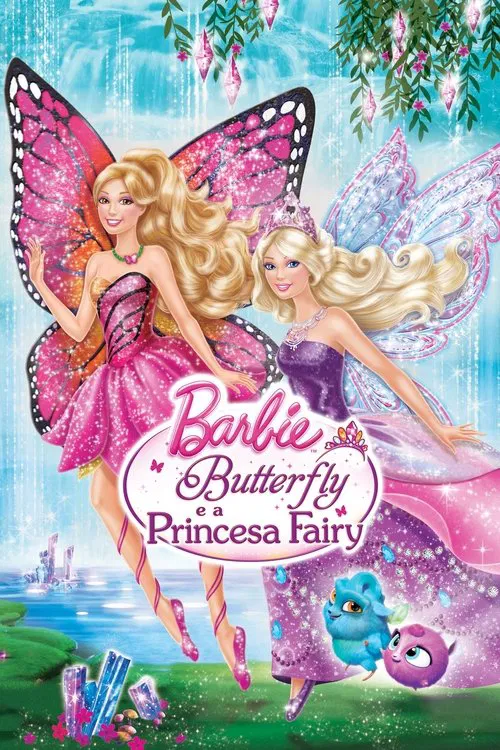 Pôster de Barbie Butterfly e a Princesa Fairy