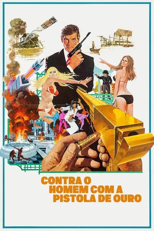 Pôster de 007 Contra o Homem com a Pistola de Ouro