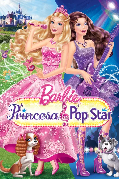 Pôster de Barbie: A Princesa & A Popstar