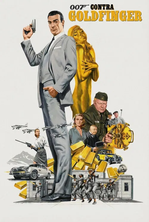 Pôster de 007 Contra Goldfinger