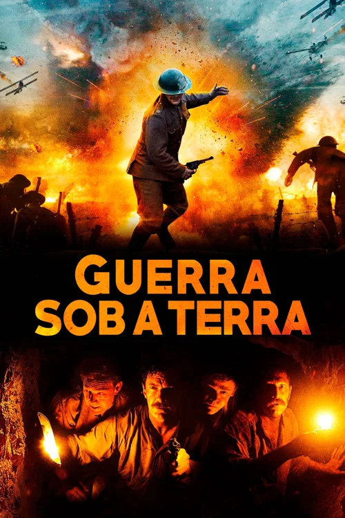 Pôster de Guerra Sob a Terra