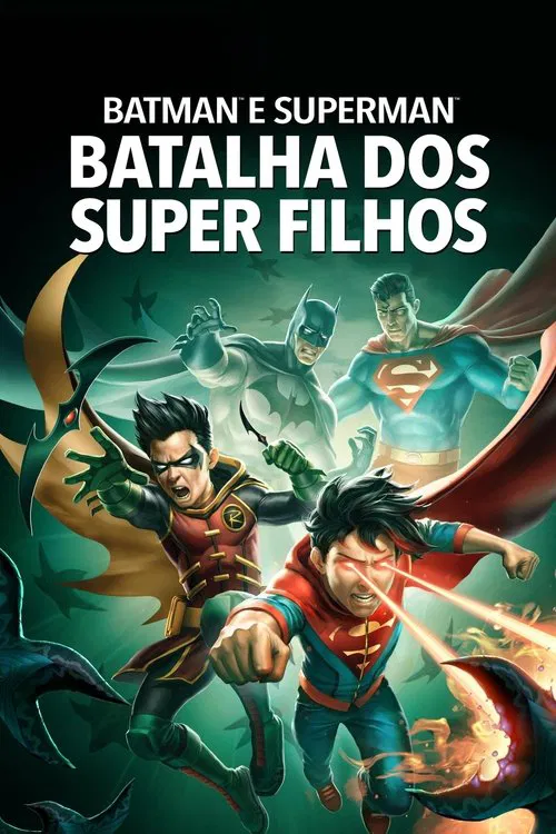 Pôster de Batman e Superman: Batalha dos Super Filhos