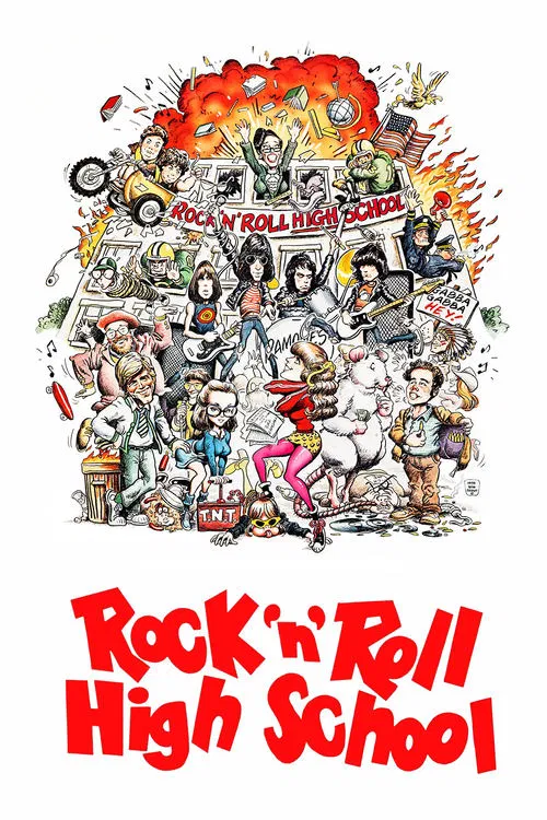Pôster de Rock 'n' Roll High School