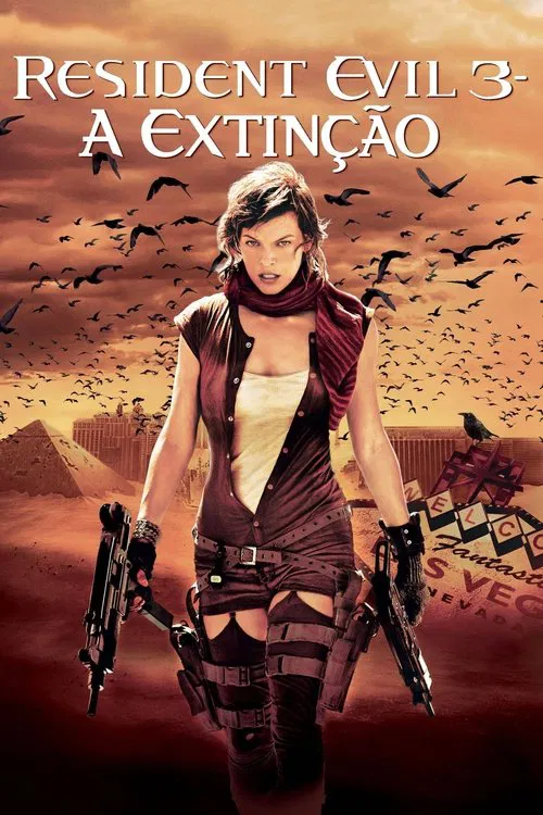 Pôster de Resident Evil 3: A Extinção