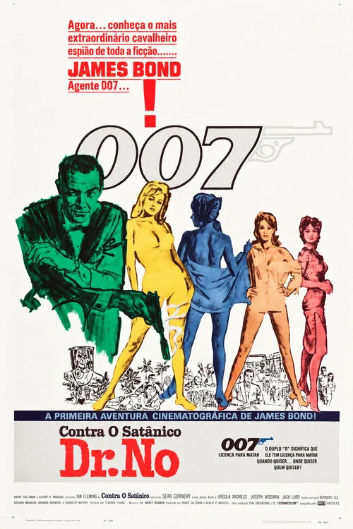 Pôster de 007 Contra o Satânico Dr. No