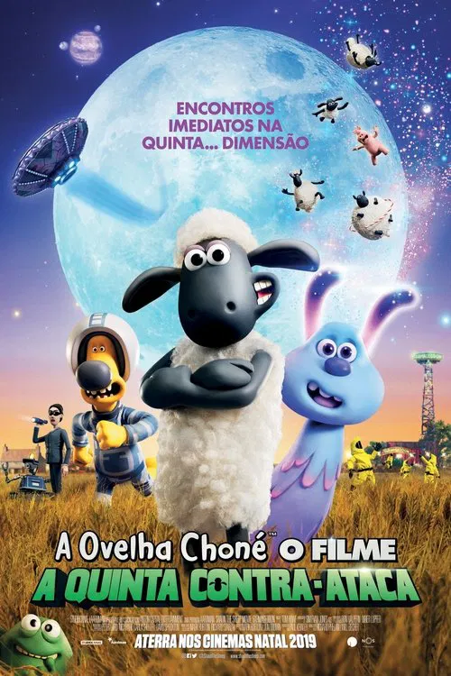 Pôster de Shaun, o Carneiro: O Filme - A Fazenda Contra-Ataca