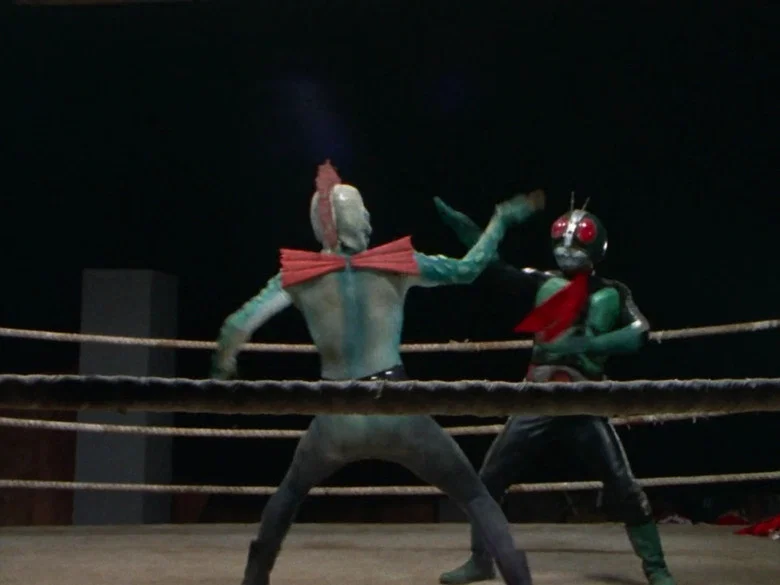 Cena do episódio 17: Luta Mortal no Ringue. Derrote o Pirassauro!