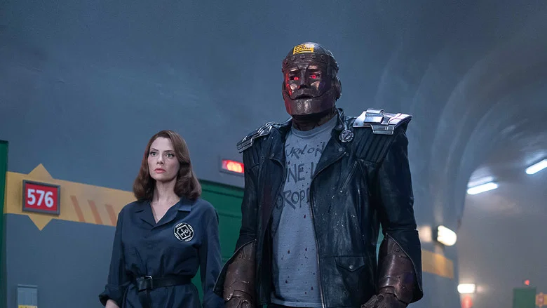 Cena do episódio 12: Patrulha do Cyborg